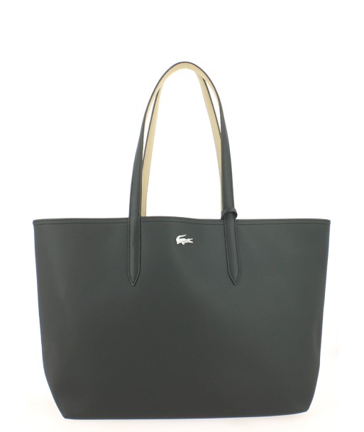 Sac Cabas Lacoste Réversible Noir/Sable basket pas cher