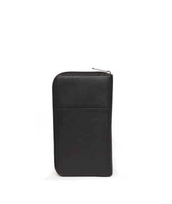 Portefeuille Eastpak Tait Black Ink Leather le des métaux précieux