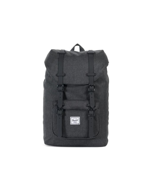 Sac à dos HERSCHEL Little America Mid Volume Black Crosshatch le concept de la Pate a emporter 