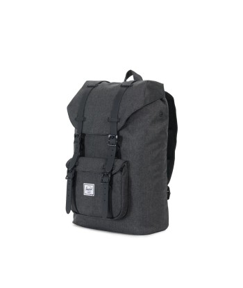 Sac à dos HERSCHEL Little America Mid Volume Black Crosshatch le concept de la Pate a emporter 