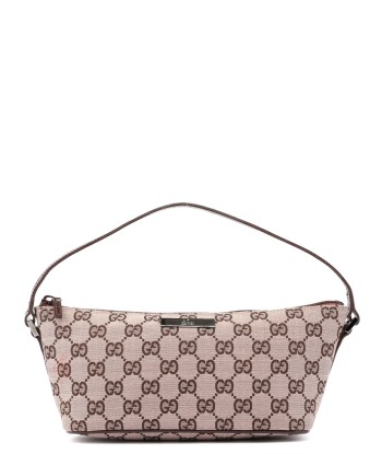 Beige Brown GG Boat Pochette l'achat 