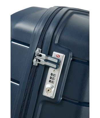 Valise SAMSONITE Flux extensible Spinner 75 cm Noir ouvre sa boutique