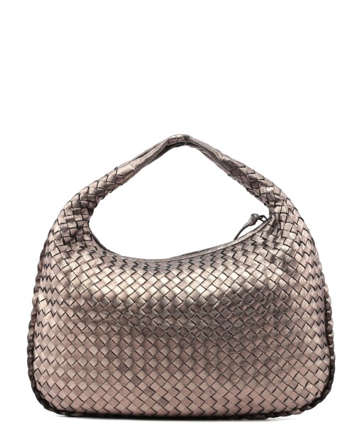 Metallic Gold Veneta Intrecciato Hobo Bag 50-70% off 