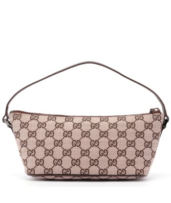 Beige Brown GG Boat Pochette l'achat 