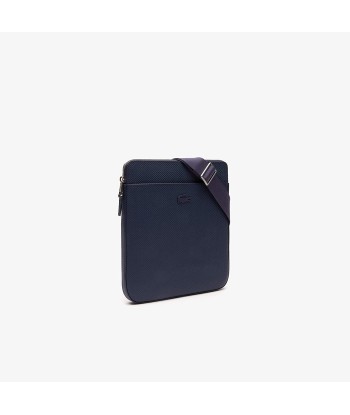 Sacoche LACOSTE PLATE Cuir CHANTACO Noir shop