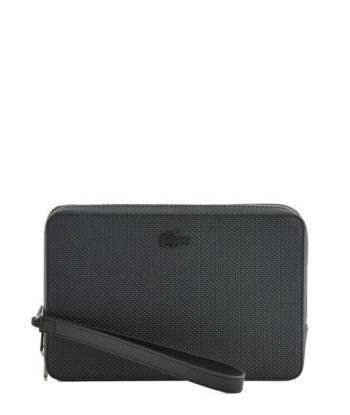 Pochette LACOSTE Cuir CHANTACO brillant des détails fins