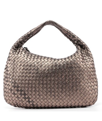 Metallic Gold Veneta Intrecciato Hobo Bag 50-70% off 