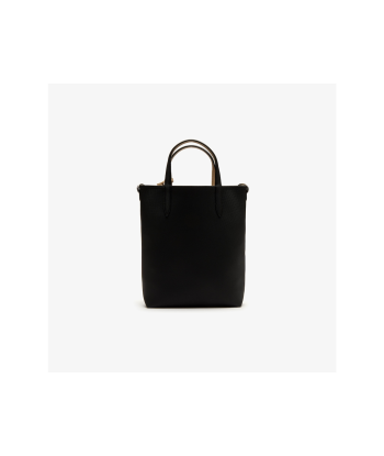 Sac Cabas Lacoste VERTICAL Réversible Noir/Sable s'inspire de l'anatomie humaine