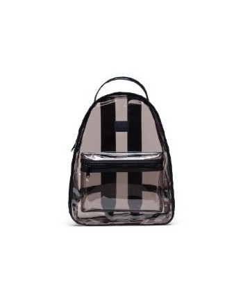 Herschel Sac à dos Clear Bag Nova Mid-Volume Noir livraison et retour toujours gratuits