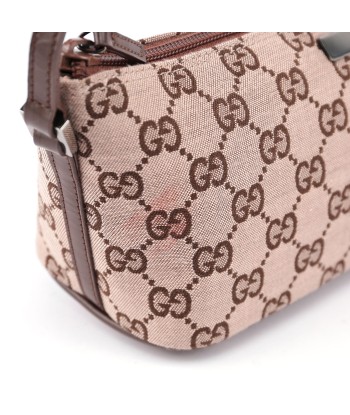 Beige Brown GG Boat Pochette l'achat 