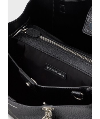 Sac porté épaule Emporio Armani avec logo et charm aigle Paris Déstockage Promo