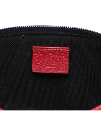 07198 Beige Red GG Boat Pochette les ligaments