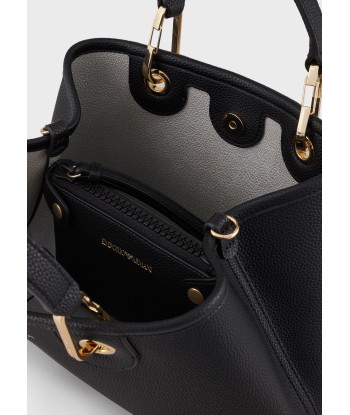 Emporio Armani Petit sac cabas MyEA Bag NOIR Pour