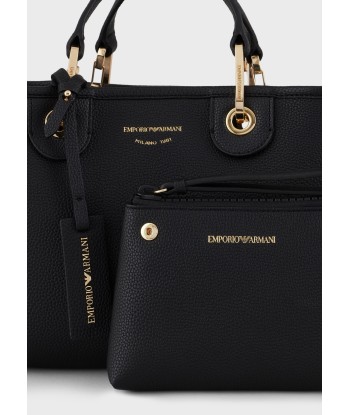 Emporio Armani Petit sac cabas MyEA Bag NOIR Pour