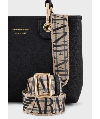 Emporio Armani Petit sac cabas MyEA Bag NOIR Pour