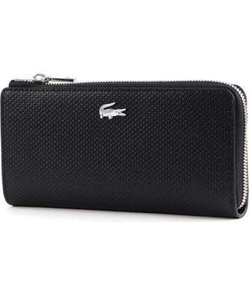 Portefeuille Lacoste Slim Zip Wallet Noir 50-70% off 