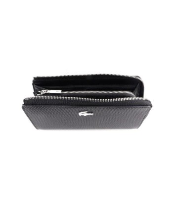 Portefeuille Lacoste Slim Zip Wallet Noir 50-70% off 