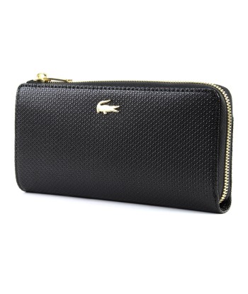 Portefeuille Lacoste Slim Zip Wallet Noir 50-70% off 