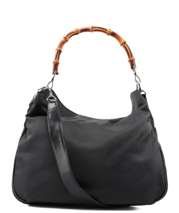 Black Bamboo Shoulder Bag 2Way france