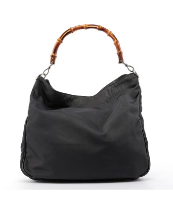 Black Bamboo Shoulder Bag 2Way france