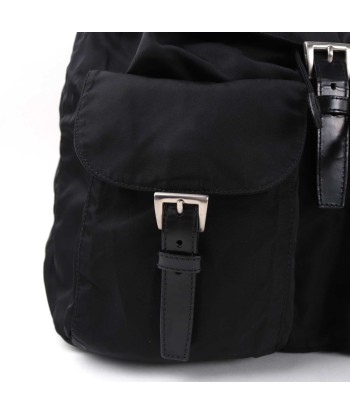 Black Large Tessuto Nylon Backpack sur le site 