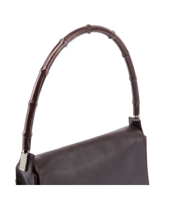 Leather Bamboo Shoulder Bag 2023