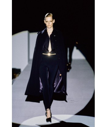 Fall 1996 Navy Military Runway Cape Coat paiement sécurisé