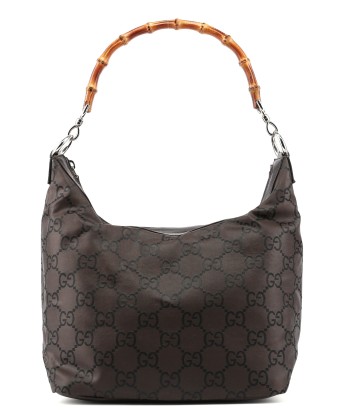 Brown GG Bamboo Shoulder Bag Par le système avancé 