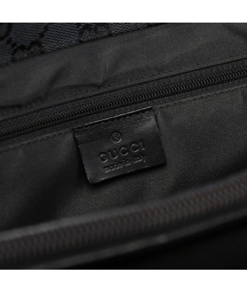 Black Canvas GG Bamboo Tote Jusqu'à 80% De Réduction