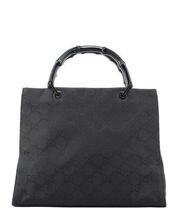 Black GG Bamboo Tote plus qu'un jeu 