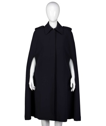 Fall 1996 Navy Military Runway Cape Coat paiement sécurisé