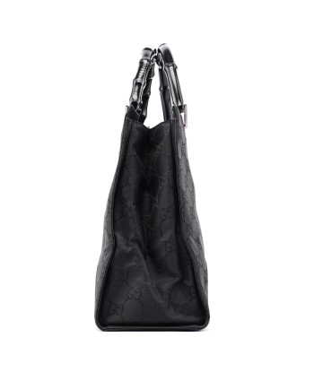 Black GG Bamboo Tote plus qu'un jeu 