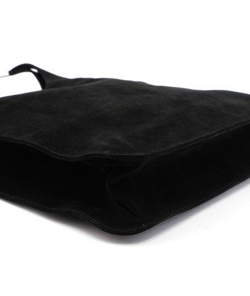 Black Suede Shoulder Bag shop