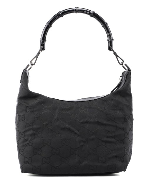 Black GG Bamboo Shoulder Bag sélection de produits