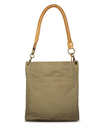 Spring 2003 Canvas Leather Shoulder Bag offre 