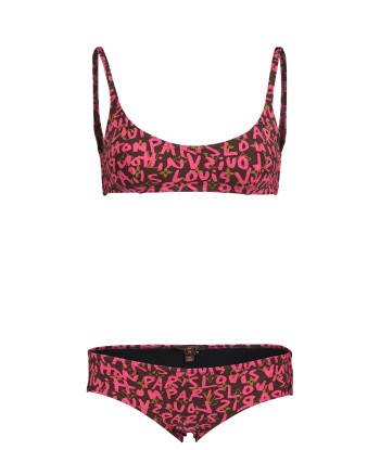 Stephen Sprouse Pink Graffiti Bikini votre