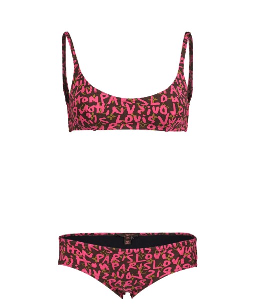 Stephen Sprouse Pink Graffiti Bikini votre