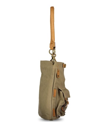 Spring 2003 Canvas Leather Shoulder Bag offre 