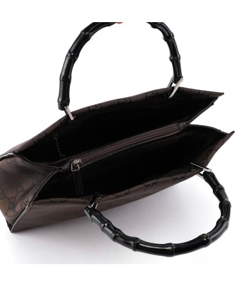 Black GG Bamboo Tote À commander