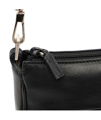 4870. Black Leather Bamboo Hobo Bag 50-70% off 