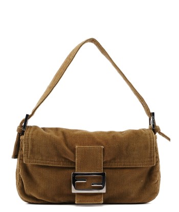 Corduroy Baguette Bag soldes