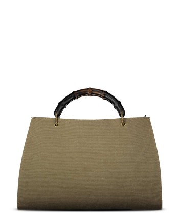 Fall 2002 Bamboo Handle Canvas Handbag vente chaude votre 