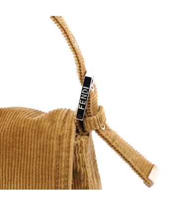 Corduroy Baguette Bag soldes