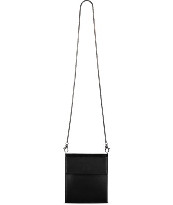 Anthracite Satin Mini Crossbody Bag Profitez des Offres !