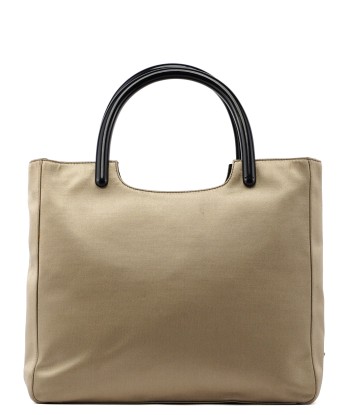 1998 Beige Satin Plastic Tote les ctes