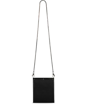 Anthracite Satin Mini Crossbody Bag Profitez des Offres !