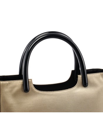 1998 Beige Satin Plastic Tote les ctes