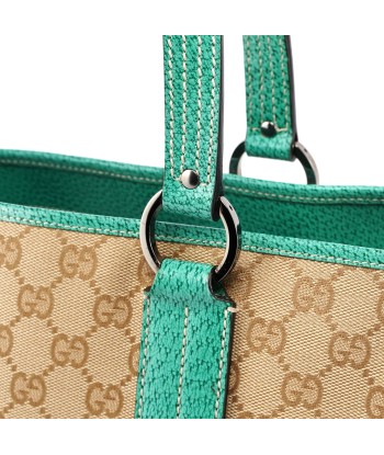 Beige Turquoise GG Tote Bag Profitez des Offres !