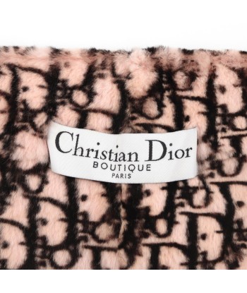 Beige Oblique Monogram Rabbit Fur Scarf 50% de réduction en Octobre 2024