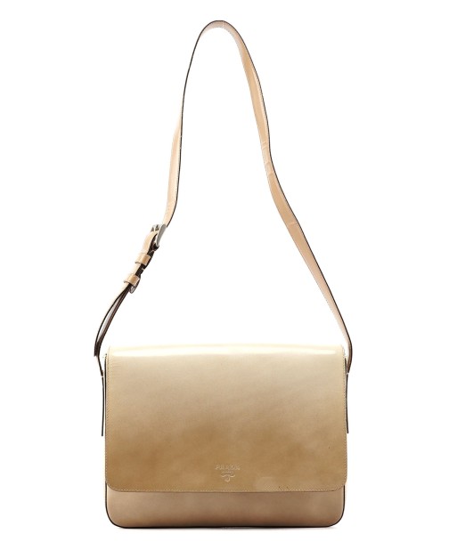 Beige Spazzolato Shoulder Bag Venez acheter